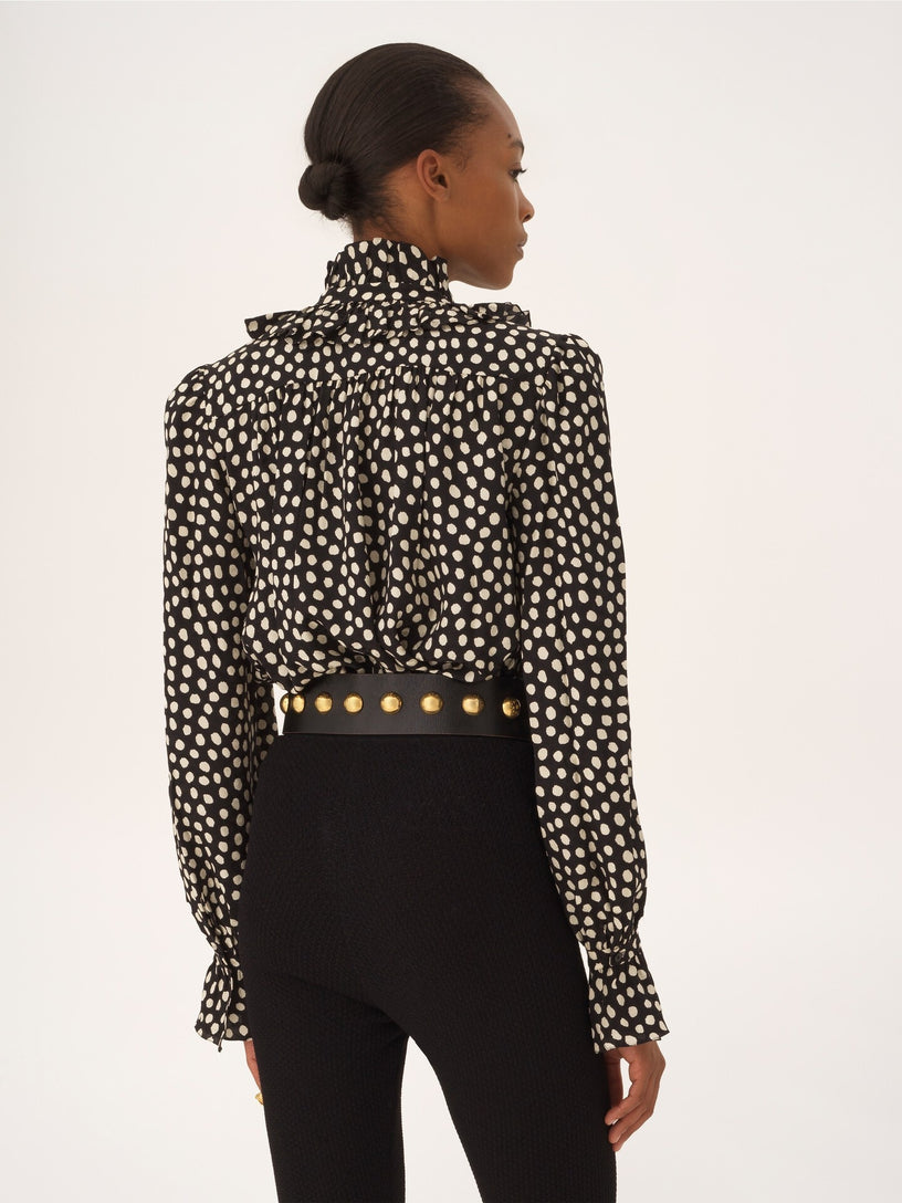 Ruffled blouse