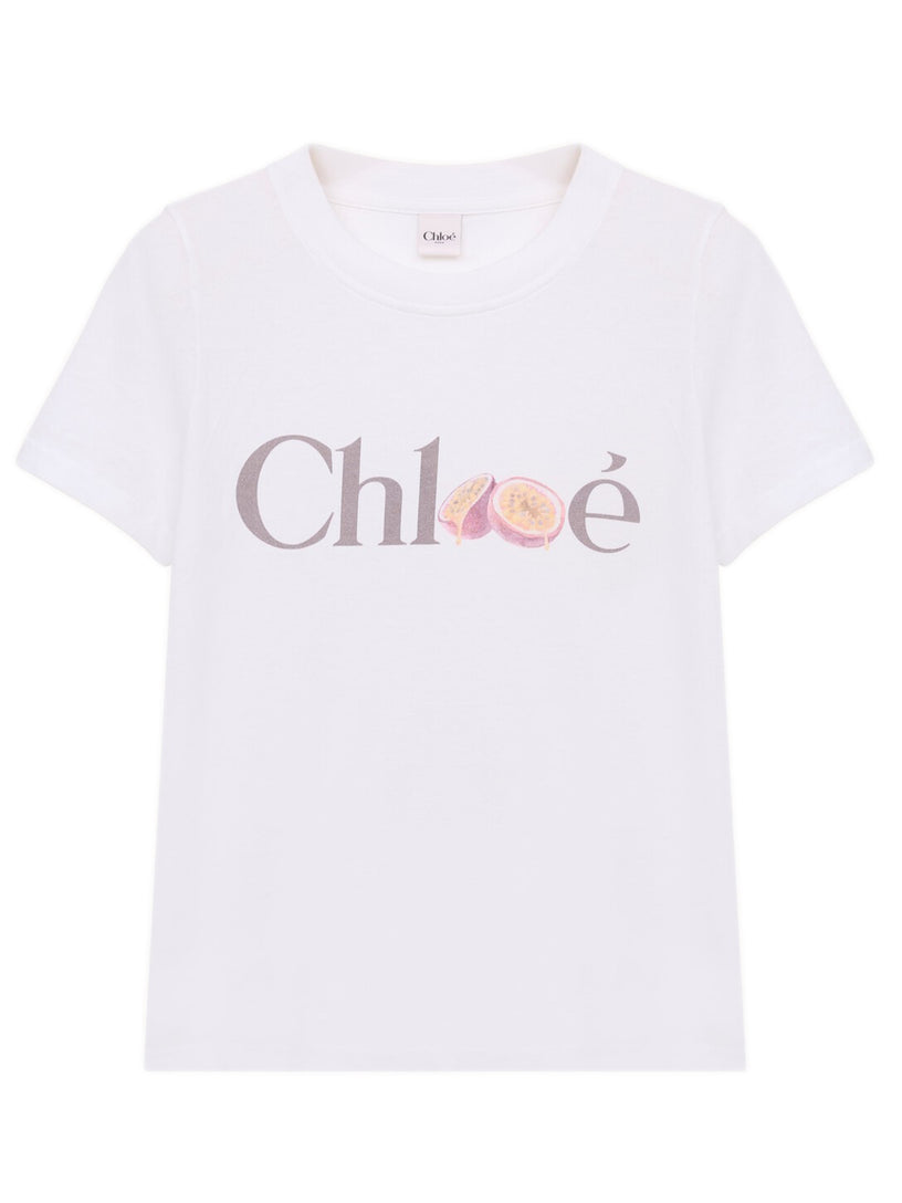 Baby fit T-shirt with logo in cotton jersey