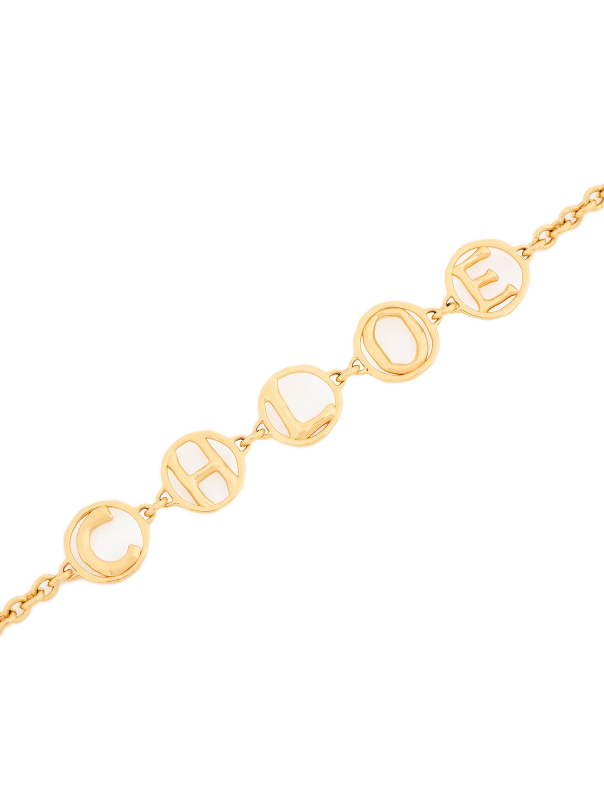 Script choker necklace