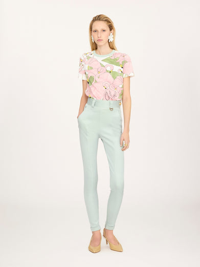 Baby fit T-shirt with logo in cotton jersey