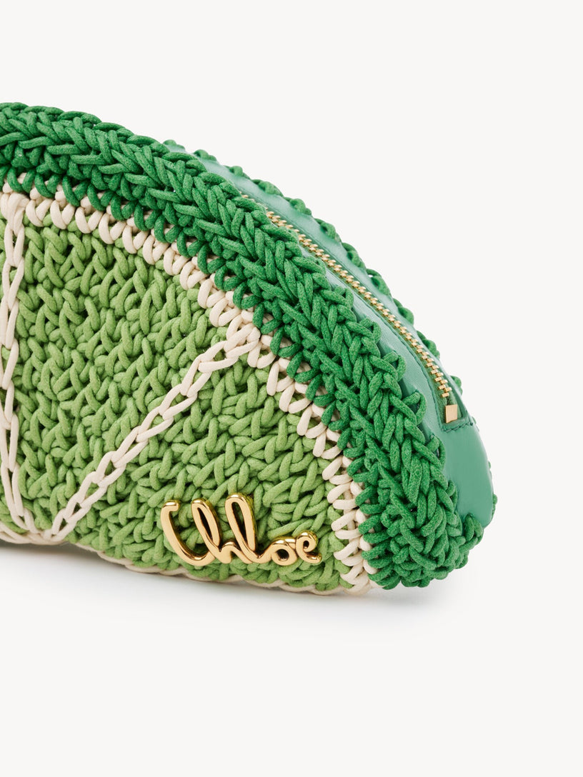 Pochette Chloé Tropicus Lime Slice in corda cerata