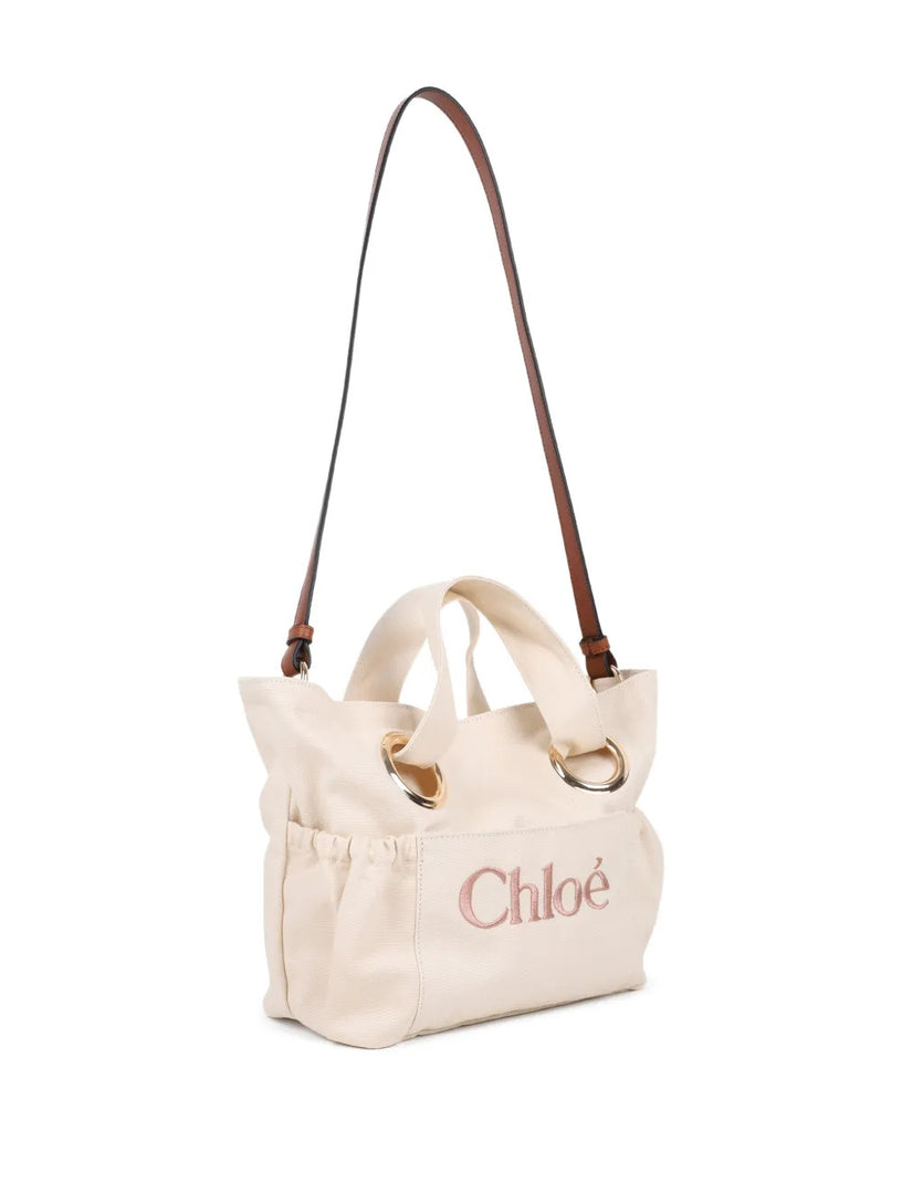 Lou tote bag with logo