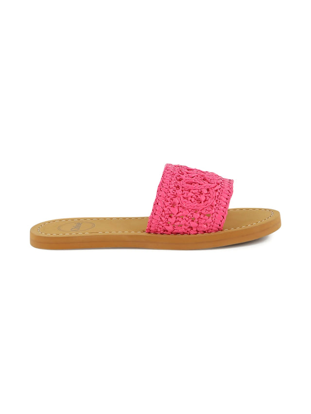 Sandals with logo