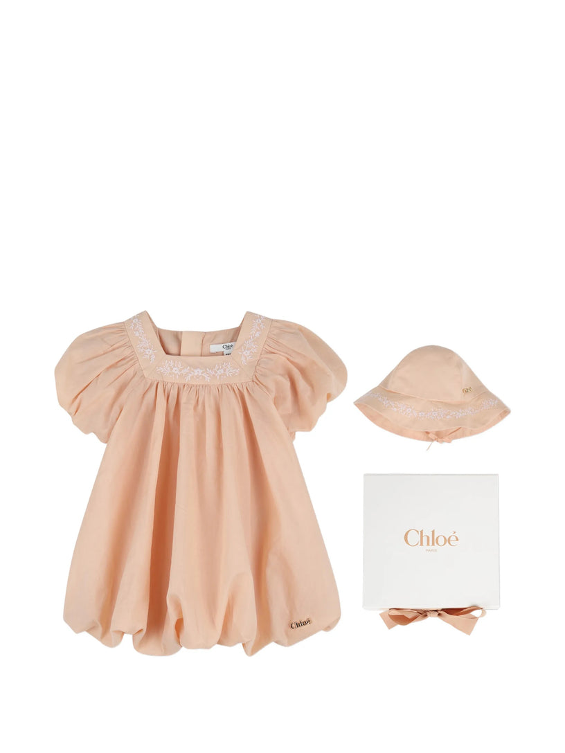 Set of dress and hat