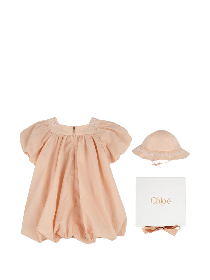 Set of dress and hat