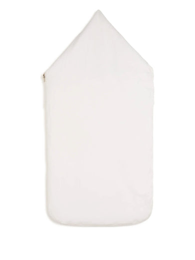 Sleeping bag with lace trim