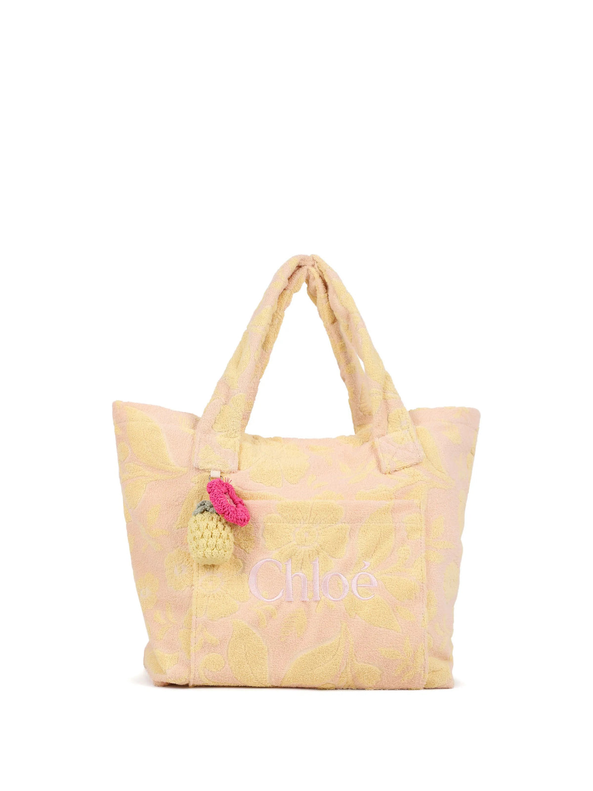 Terrycloth tote bag