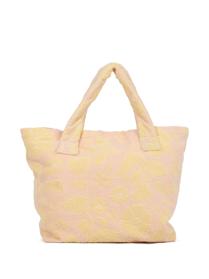 Terrycloth tote bag