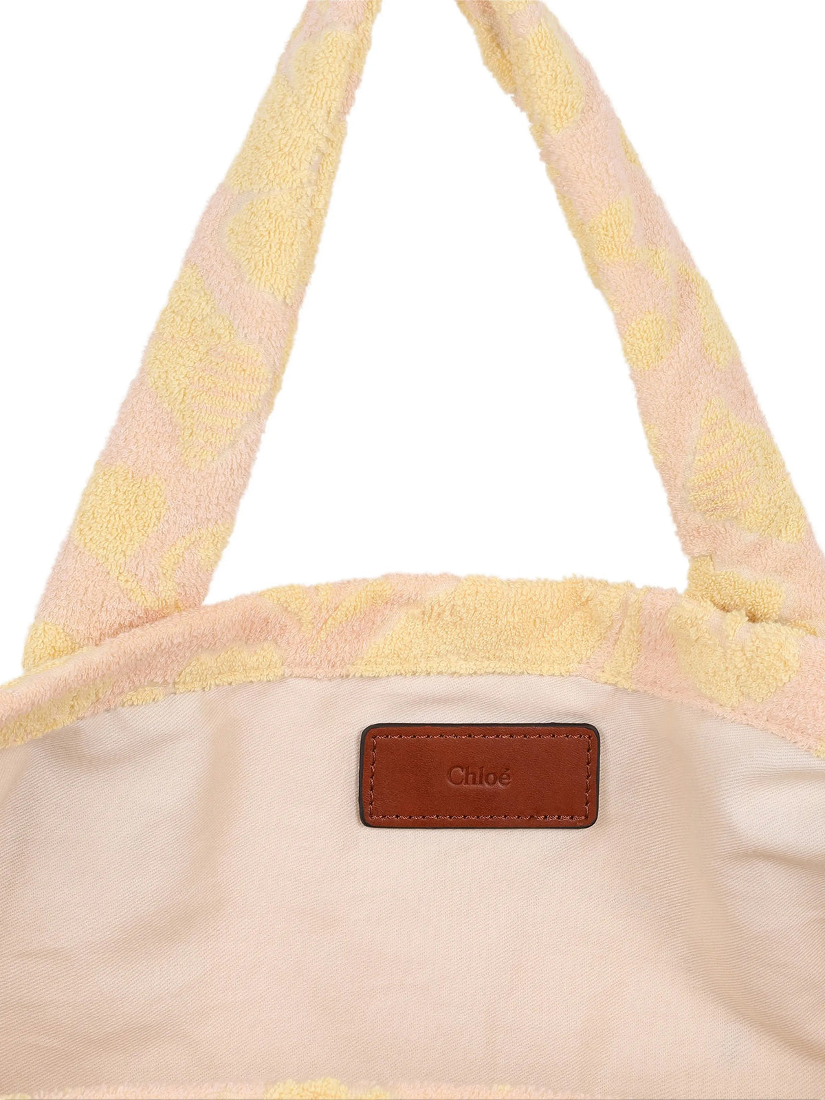 Terrycloth tote bag
