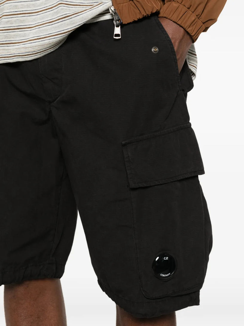 Bermuda cargo in cotone rip-stop