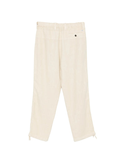 Pantaloni cargo in lino