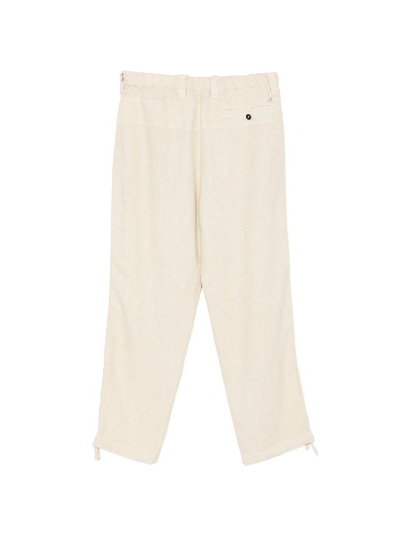 Pantaloni cargo in lino