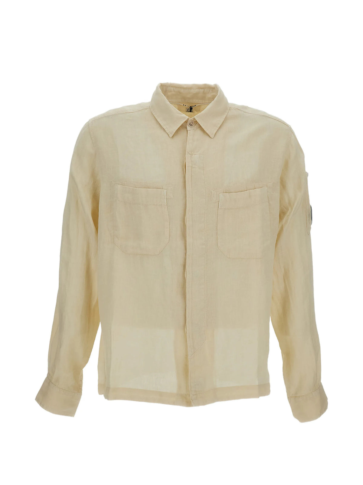 Camicia in lino a maniche lunghe