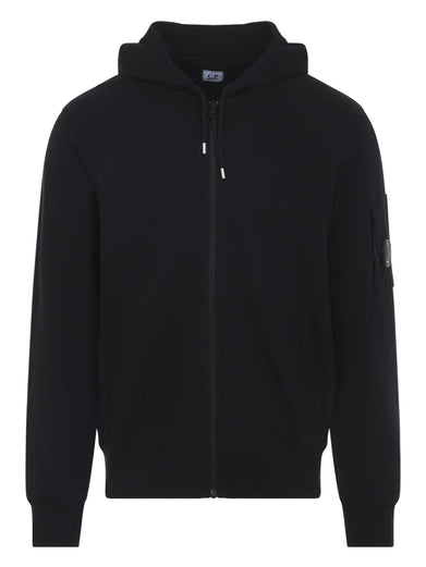 Light Fleece Hooded Full Zip Sweatshirt