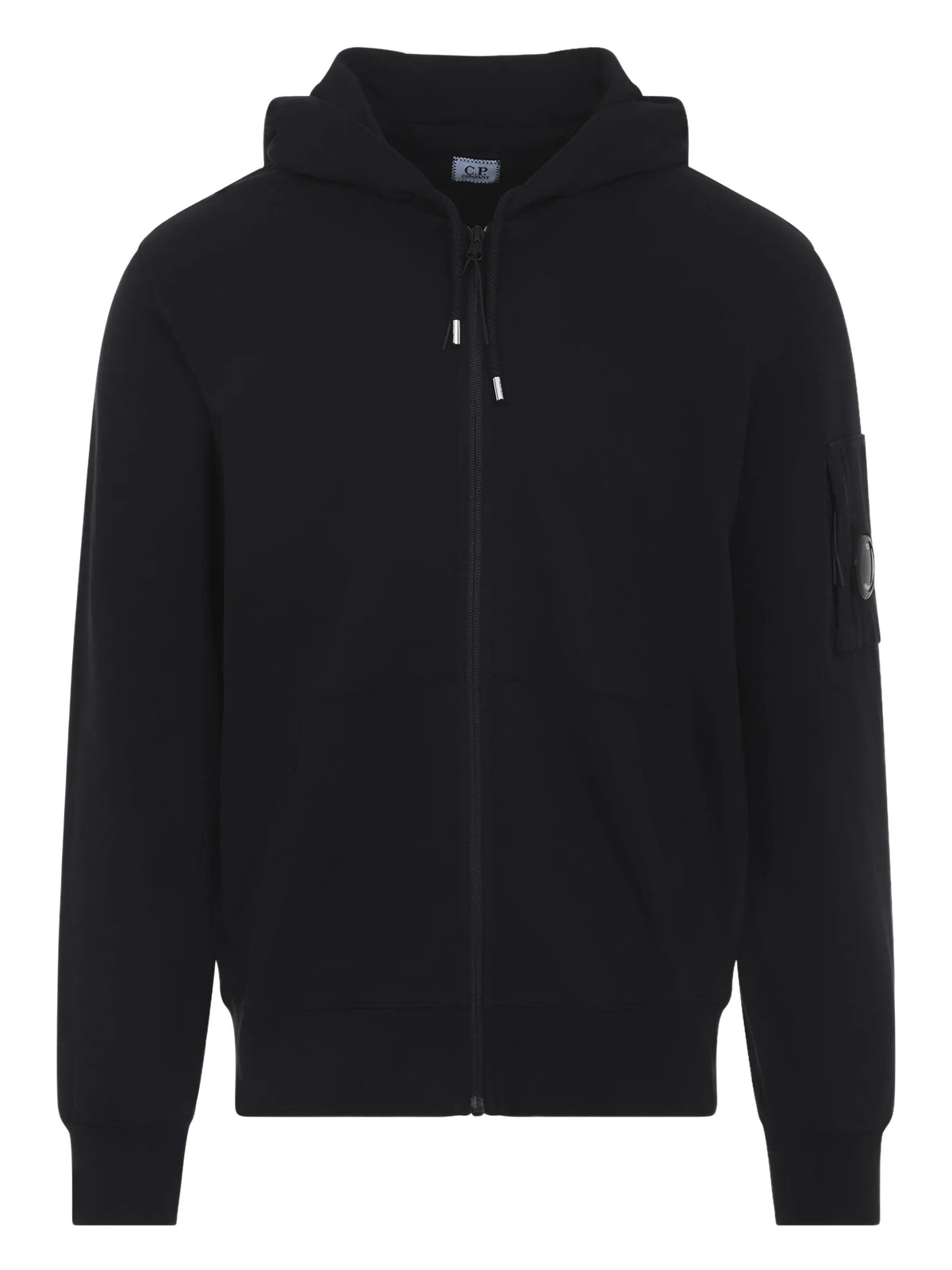 Light Fleece Hooded Full Zip Sweatshirt