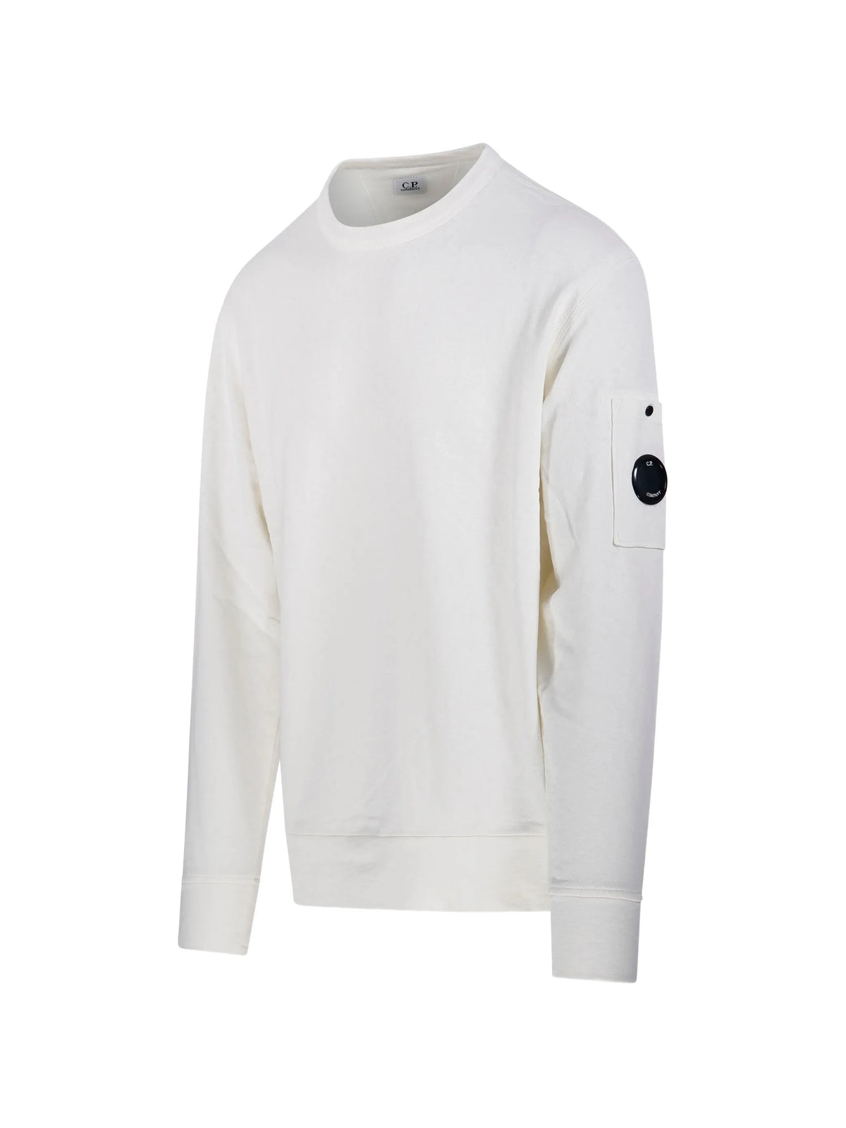Crewneck sweatshirt in malfilè fleece