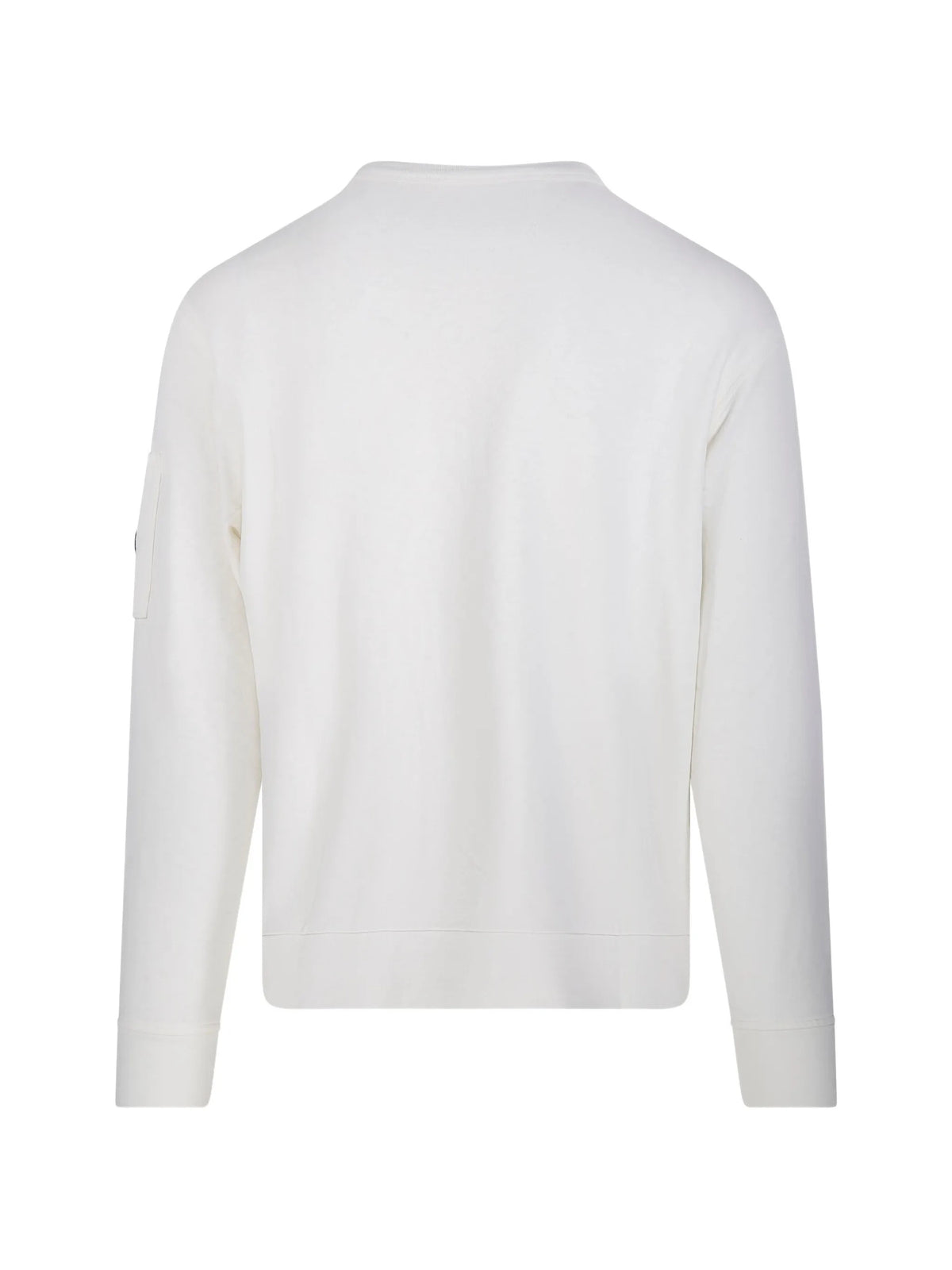 Crewneck sweatshirt in malfilè fleece