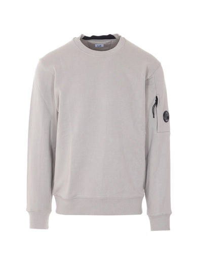Diagonal Raised Fleece crewneck lens sweatshirt