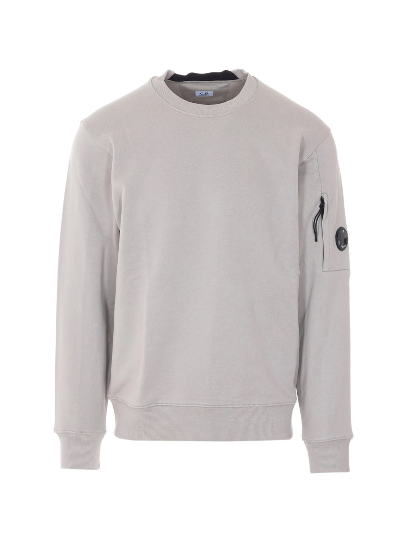 Diagonal Raised Fleece crewneck lens sweatshirt