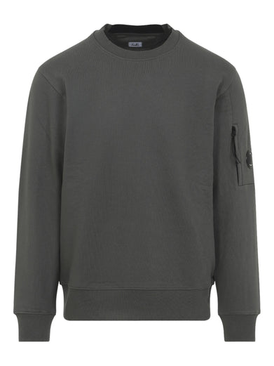 Diagonal Raised Fleece crewneck lens sweatshirt