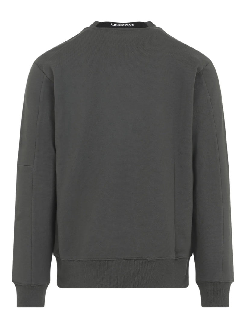 Diagonal Raised Fleece crewneck lens sweatshirt