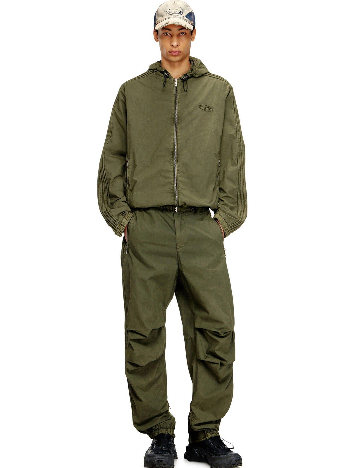 J-stitch jacket