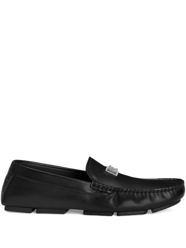 DG Driver Calfskin loafer Dolce & Gabbana Nero