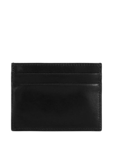 Calfskin card holder with DG logo