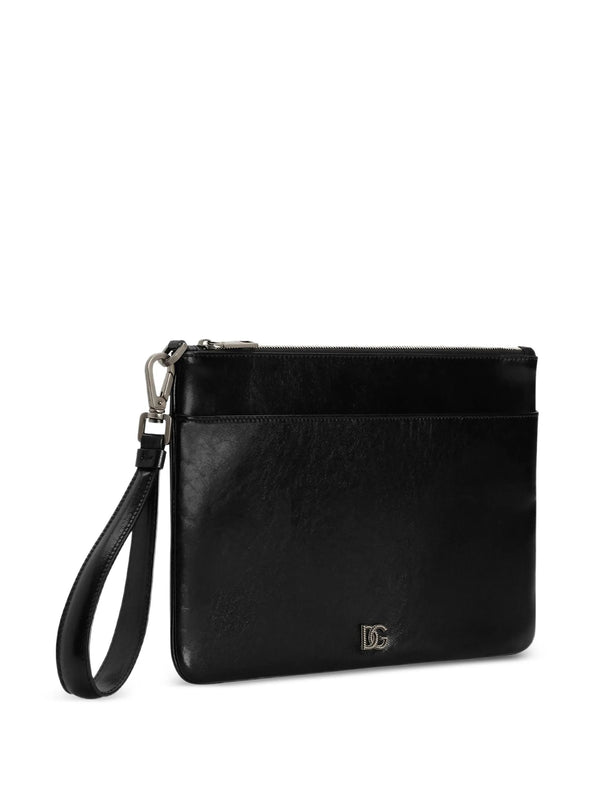 Storm calfskin necessaire bag