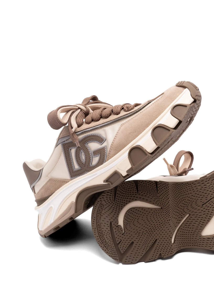 DG country road sneaker in nylon and leather