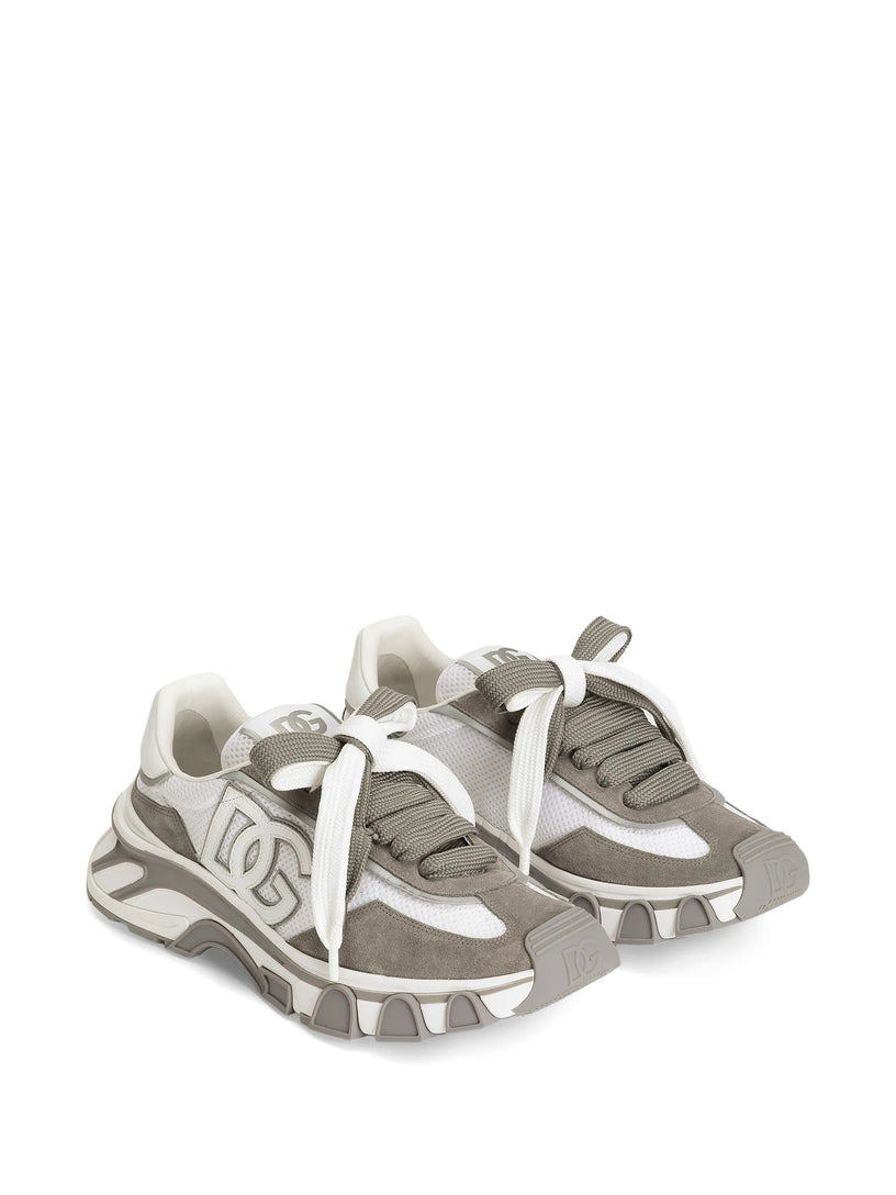 DG country road sneaker in nylon and leather