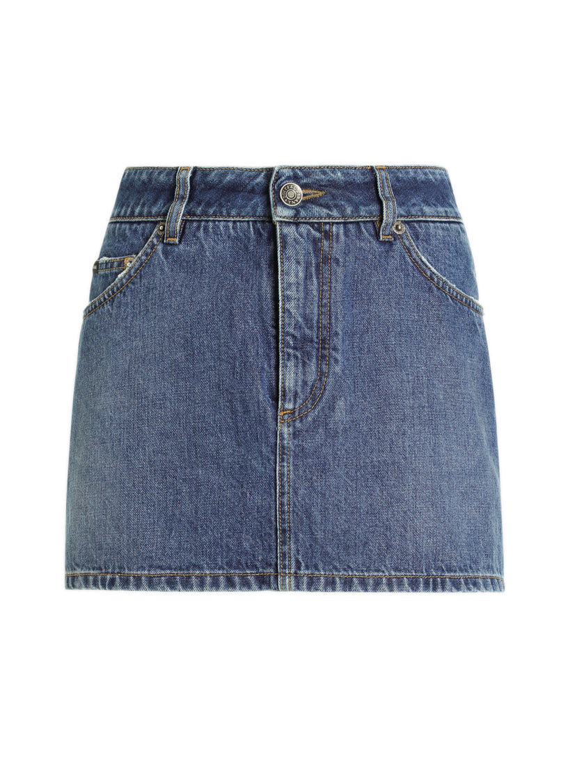 Denim skirt