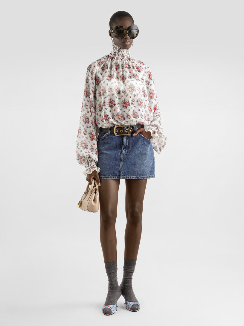 Denim skirt