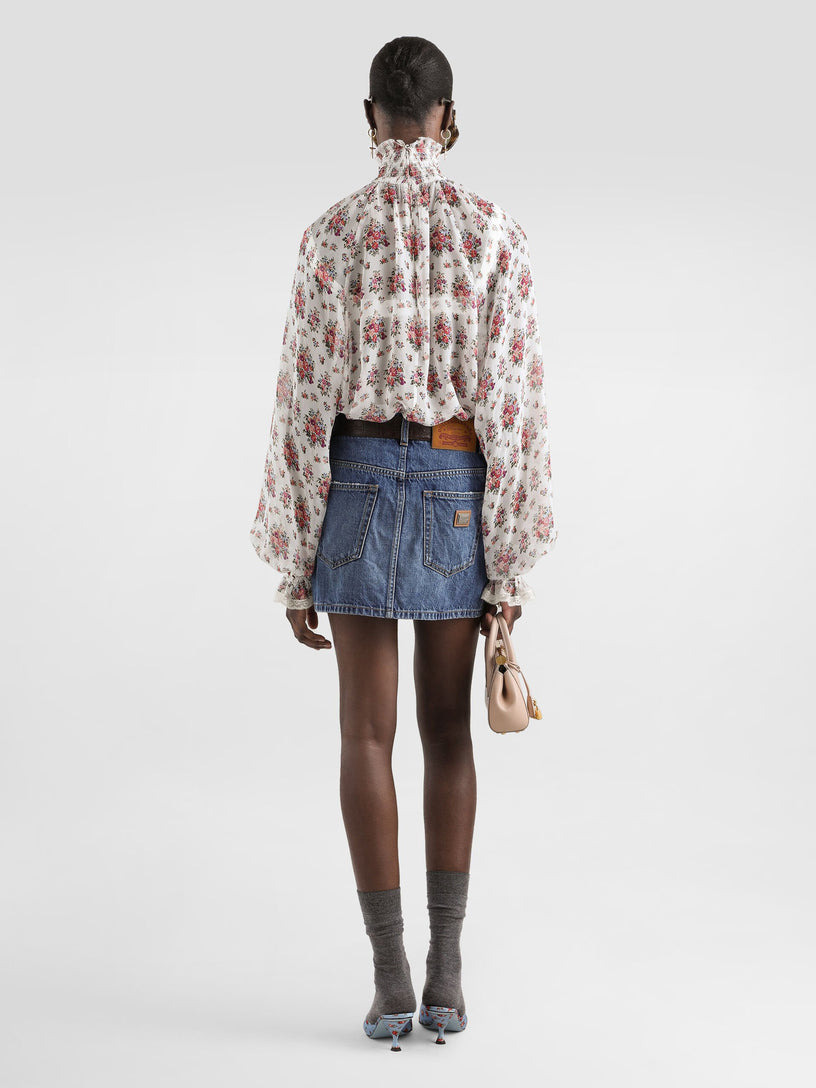 Denim skirt