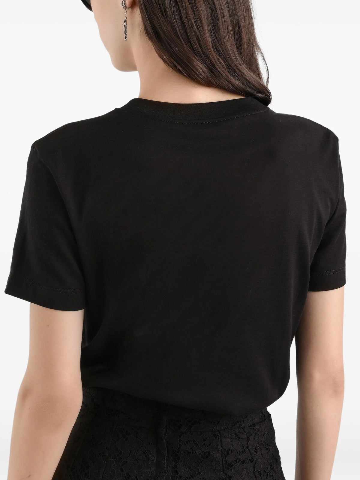 Jersey T-shirt with embroidery