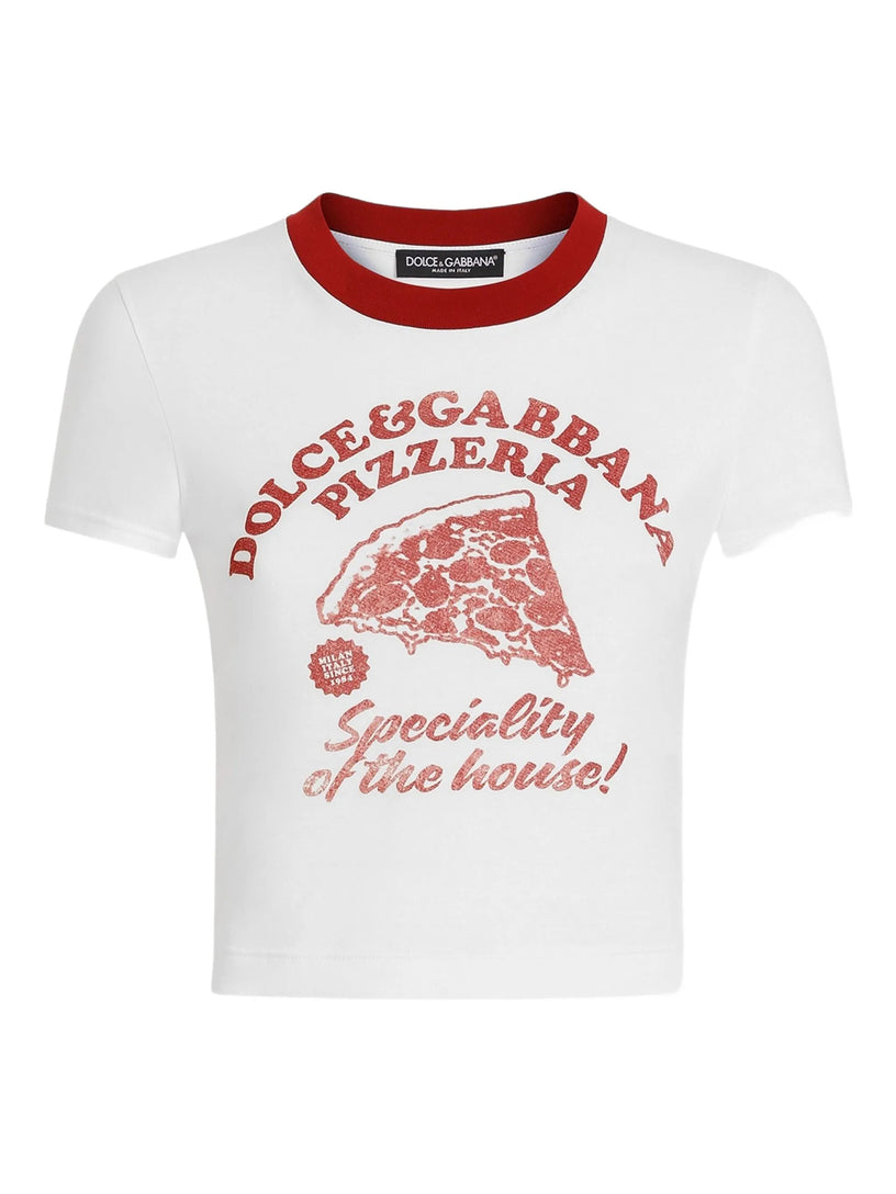 "Dolce&Gabbana Pizzeria" T-shirt