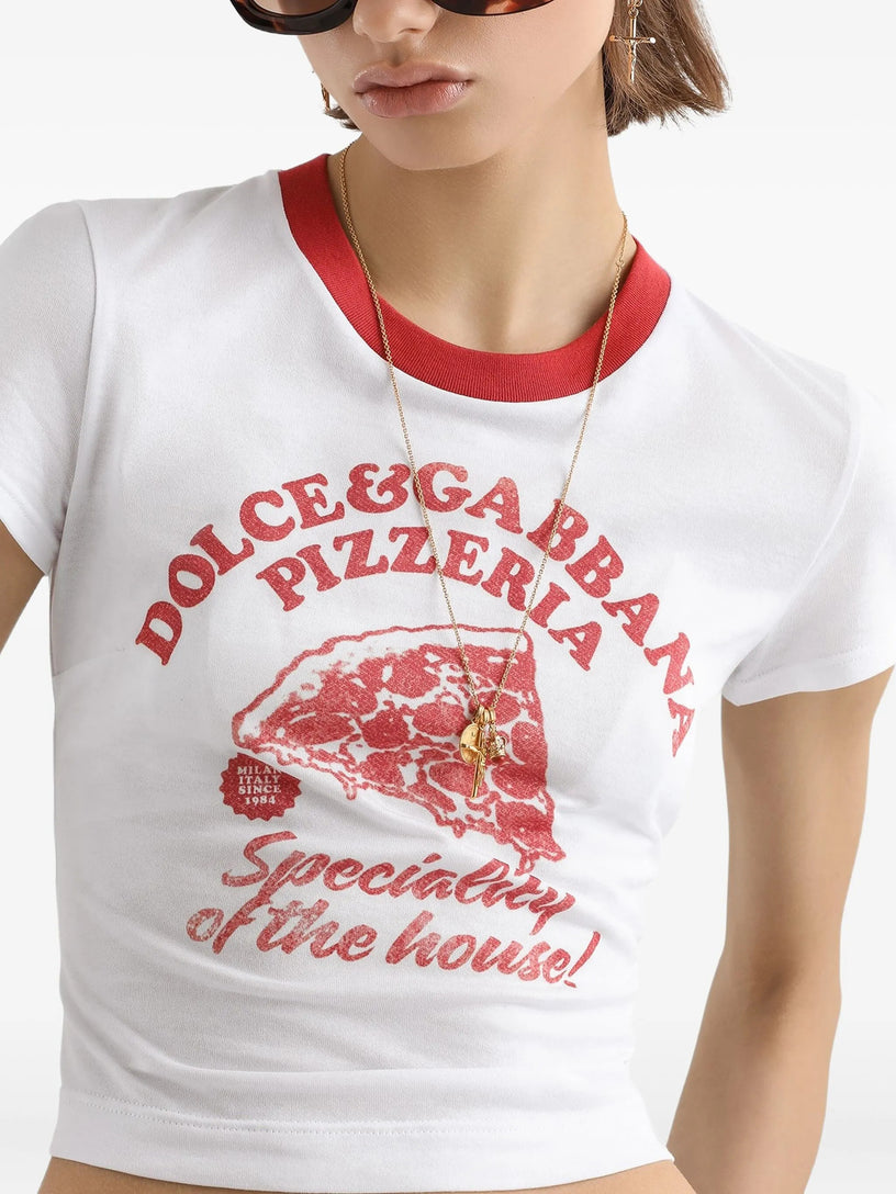 "Dolce&Gabbana Pizzeria" T-shirt