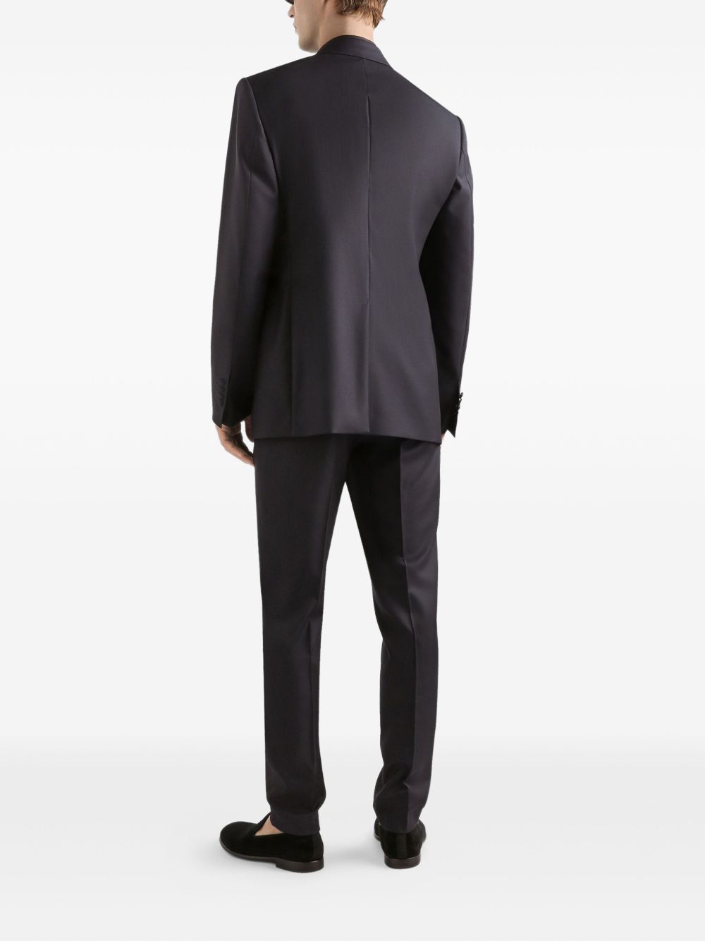 Double-breasted sicilia virgin wool jacket