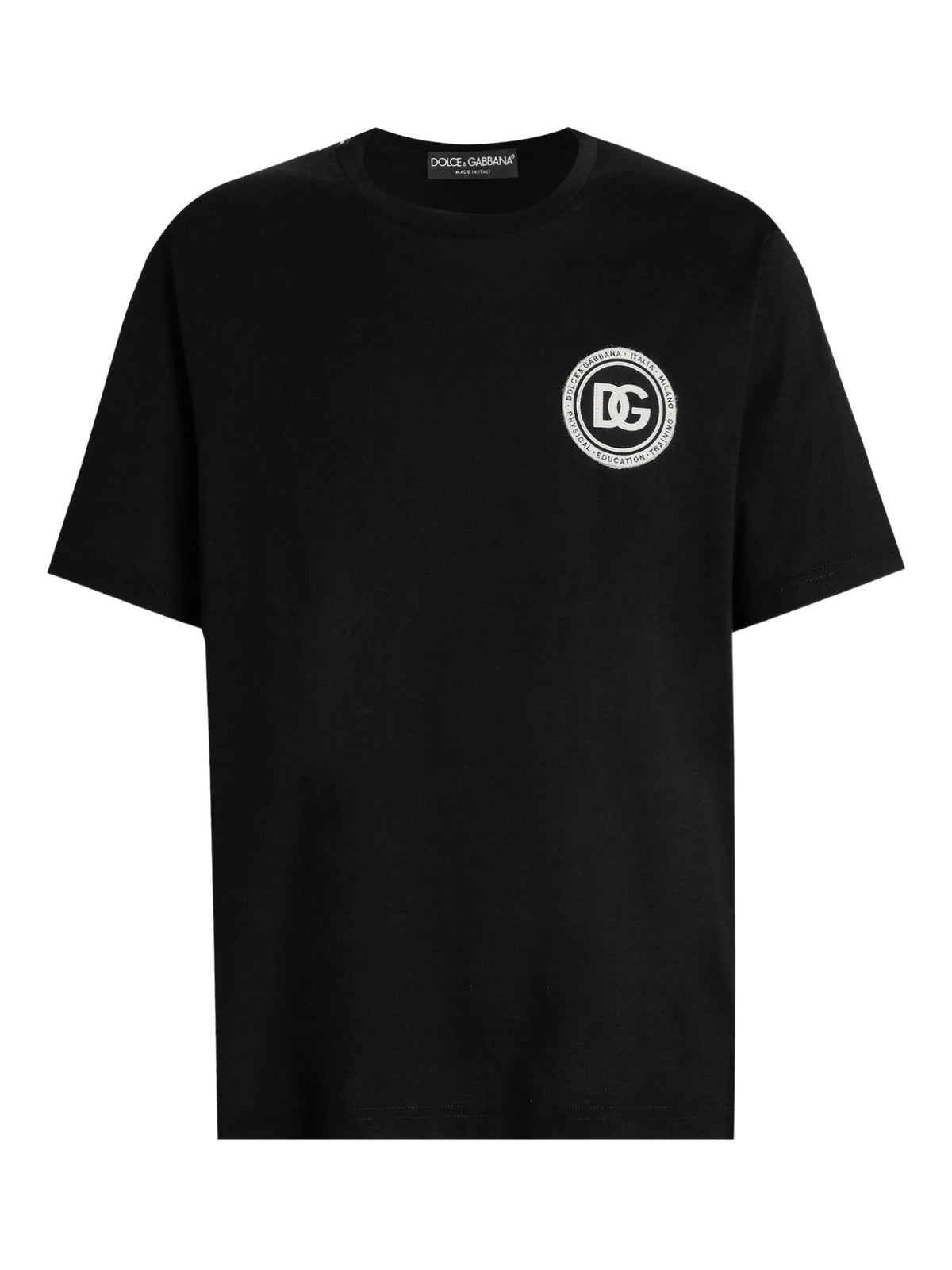 Cotton T-shirt with patch