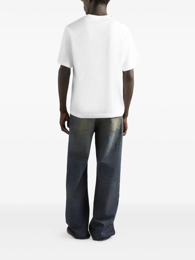 Cotton T-shirt with patch