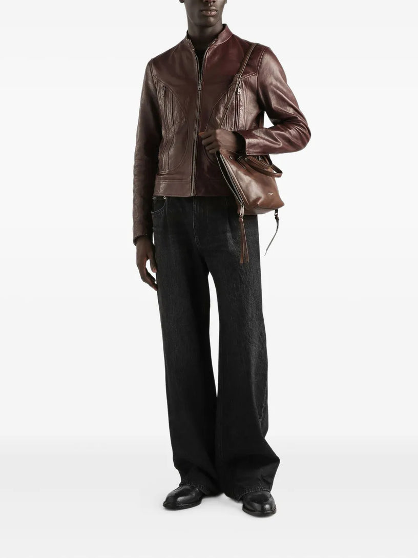 Cotton T-shirt with heraldic patch