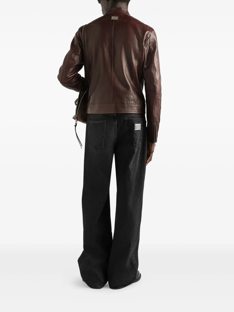 Cotton T-shirt with heraldic patch