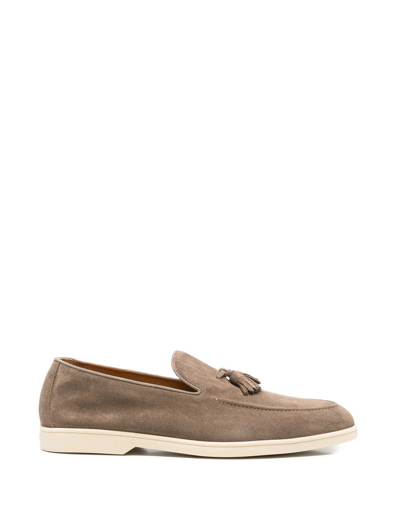 Suede loafer