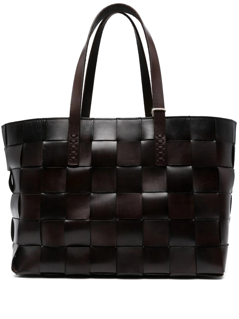 Japan leather tote bag