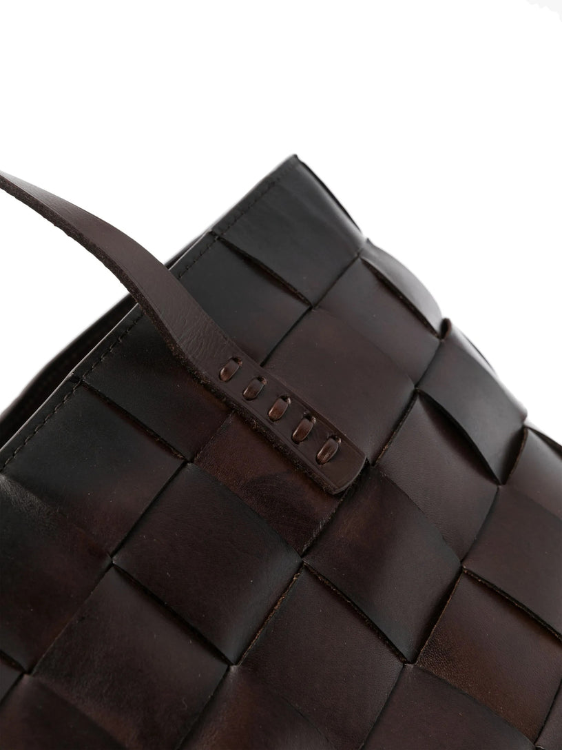 Japan leather tote bag