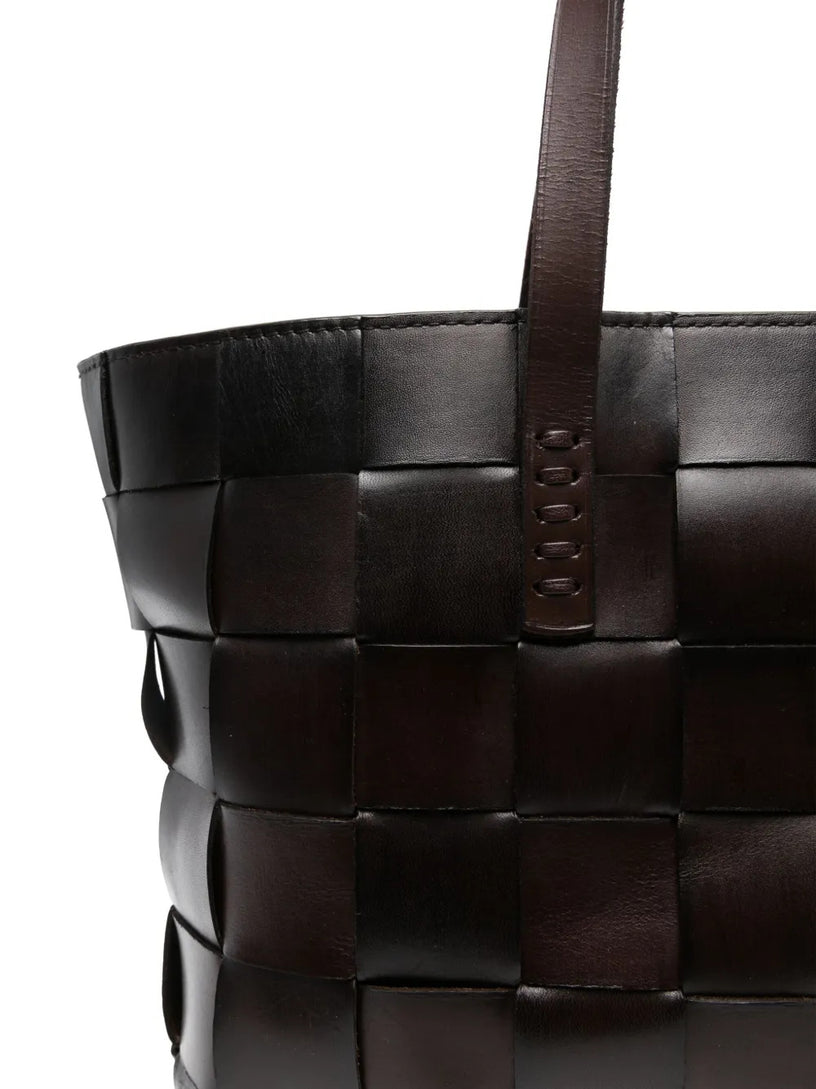 Japan leather tote bag