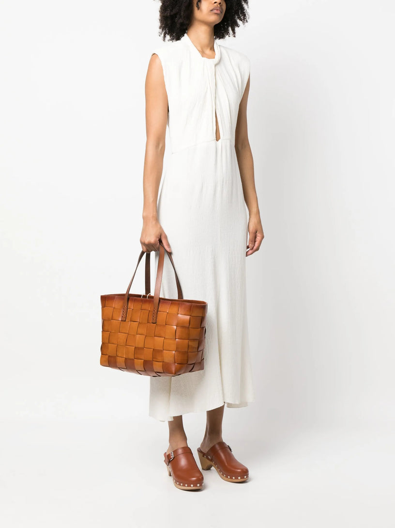 Japan leather tote bag