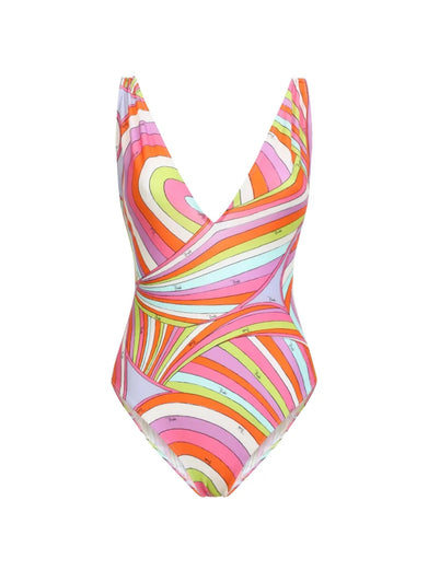 Costume Intero in Stampa Iride