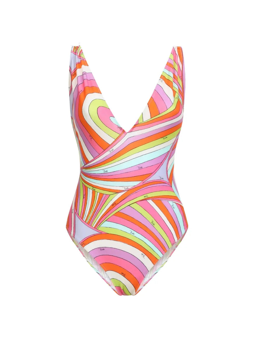 Costume Intero in Stampa Iride