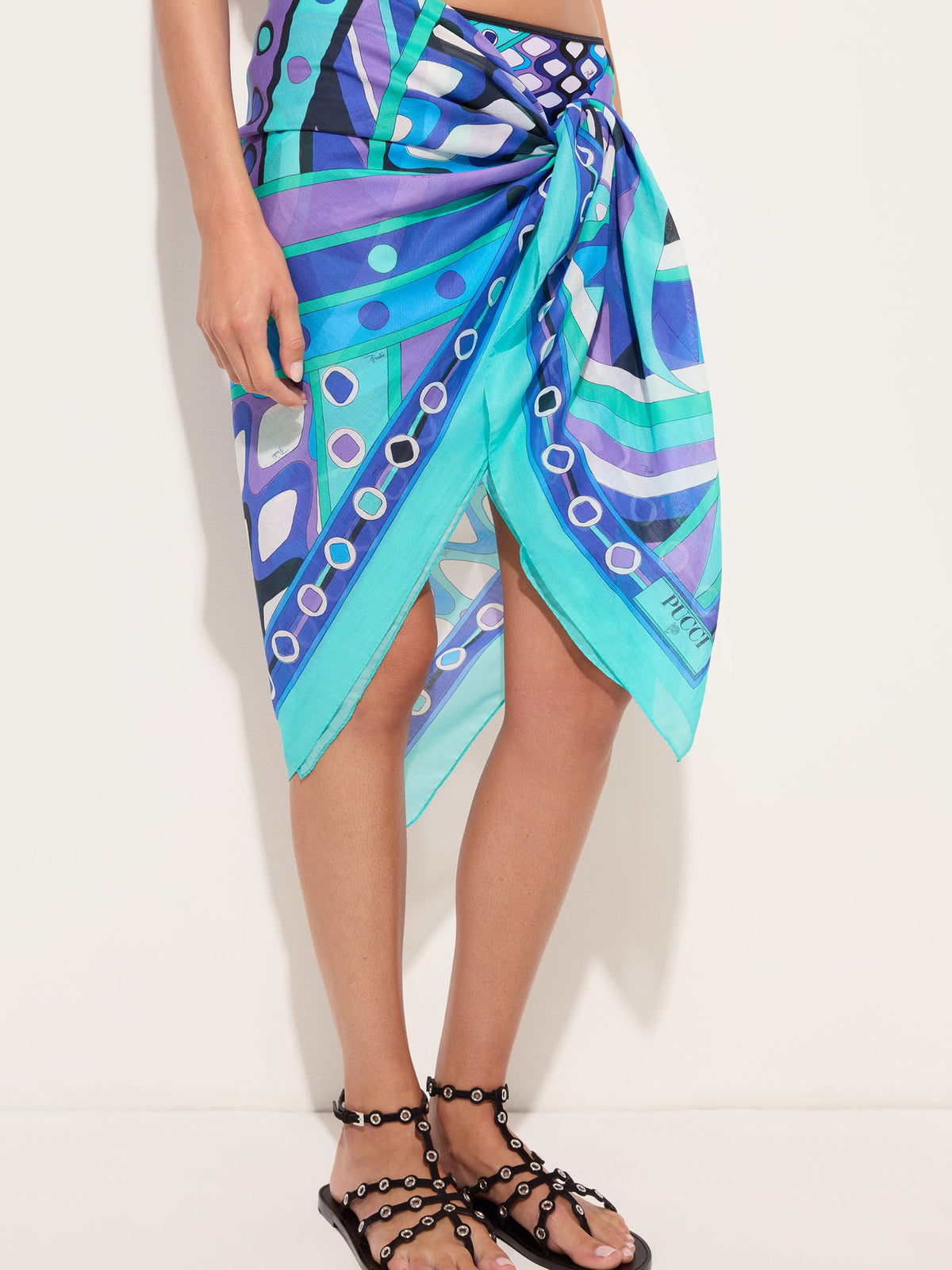 Pareo in Cotone in Stampa Vivara
